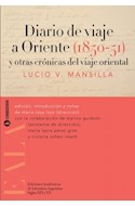 Papel DIARIO DE VIAJE A ORIENTE 1850-51 (COLECCION EALA SIGLO XIX Y XX 2)