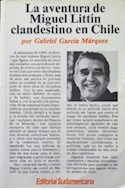 Papel AVENTURA DE MIGUEL LITTIN CLANDESTINO EN CHILE (NARRATIVAS)