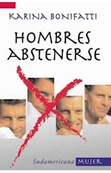 Papel HOMBRES ABSTENERSE (MUJER)