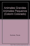 Papel ANIMALES GRANDES Y PEQUEÑOS (COLORIN COLORADO)
