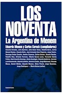 Papel NOVENTA LA ARGENTINA DE MENEM (COLECCION ENSAYO)
