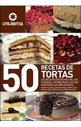 Papel 50 RECETAS DE TORTAS (UTILISIMA) (RUSTICA)