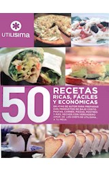 Papel 50 RECETAS RICAS FACILES Y ECONOMICAS (RUSTICO)