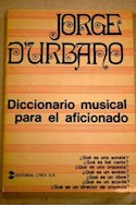 Papel DICCIONARIO MUSICAL PARA EL AFICIONADO