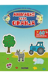 Papel ANIMALES DE LA GRANJA CON 60 AUTOADHESIVOS (CARAMELO)