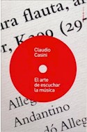 Papel ARTE DE ESCUCHAR LA MUSICA (DE MUSICA 59718)