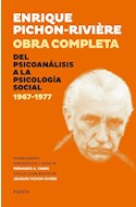 Papel OBRA COMPLETA DEL PSICOANALISIS A LA PSICOLOGIA SOCIAL 1967-1977
