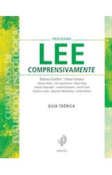 Papel PROGRAMA LEE COMPRENSIVAMENTE GUIA TEORICA (CUADERNOS DE EVALUACION PSICOLOGICA 68015)