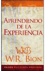 Papel APRENDIENDO DE LA EXPERIENCIA (PSICOLOGIA PROFUNDA 25)