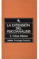 Papel EXTENSION DEL PSICOANALISIS (PSICOLOGIA PROFUNDA 10183)