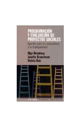 Papel PROGRAMACION Y EVALUACION DE PROYECTOS SOCIALES (COLECCION TRAMAS SOCIALES) (RUSTICA)