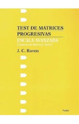Papel TEST DE MATRICES PROGRESIVAS ESCALA AVANZADA (CUADERNO DE MATRICES) (EVALUACION 21060)