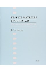 Papel TEST DE MATRICES PROGRESIVAS [ESCALA COLOREADA] (EVALUACION PSICOLOGICA 21058)