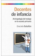 Papel DOCENTES DE INFANCIA ANTROPOLOGIA DEL TRABAJO EN LA ESCUELA (CUESTIONES 53052)