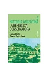 Papel REPUBLICA CONSERVADORA (HISTORIA ARGENTINA TOMO 5)