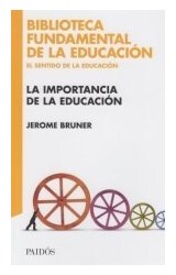 Papel IMPORTANCIA DE LA EDUCACION (BILBIOTECA FUNDAMENTAL DE LA EDUCACION 8060044)