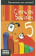 Papel CIENCIAS SOCIALES 5 KAPELUSZ BONAERENSE HERRAMIENTAS PARA APRENDER (NOVEDAD 2012)