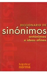 Papel DICCIONARIO DE SINONIMOS ANTONIMOS E IDEAS AFINES