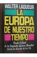 Papel EUROPA DE NUESTRO TIEMPO DESDE EL FINAL DE LA SEGUNDA GUERRA MUNDIAL HASTA LA DECADA DE LOS 90