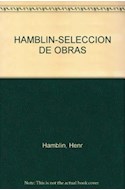 Papel SELECCION DE OBRAS DE HENRY T HAMBLIN (JOYAS ESPIRITUALES) (RUSTICA)