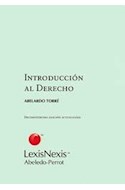 Papel INTRODUCCION AL DERECHO [13/ EDICION]