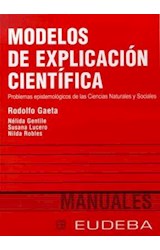 Papel MODELOS DE EXPLICACION CIENTIFICA