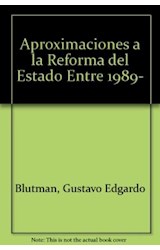 Papel APROXIMACIONES A LA REFORMA DEL ESTADO EN ARGENTINA 1989 - 1992