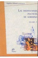 Papel INSTITUCIONES POLITICAS DE GOBIERNO VOLUMEN 1 (COLECCION TEMAS)