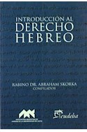 Papel INTRODUCCION AL DERECHO HEBREO