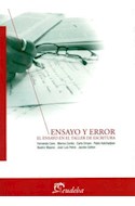 Papel ENSAYO Y ERROR EL ENSAYO EN EL TALLER DE ESCRITURA (TEMAS COMUNICACION)