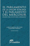 Papel PARLAMENTO DE LA UNION EUROPEA Y EL PARLAMENTO DEL MERCOSUR ENSAYOS PARA UN ESTUDIO COMPARADO