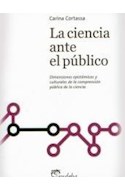 Papel CIENCIA ANTE EL PUBLICO DIMENSIONES EPISTEMICAS Y CULTURALES DE LA COMPRENSION PUBLICA DE LA CIENCIA