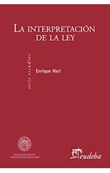 Papel INTERPRETACION DE LA LEY (SERIE ESTUDIOS)