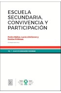 Papel ESCUELA SECUNDARIA CONVIVENCIA Y PARTICIPACION (COLECCION EDUCACION Y SOCIEDAD)