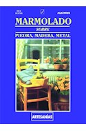 Papel MARMOLADO SOBRE PIEDRA MADERA METAL (COLECCION ARTESANIAS)