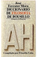 Papel DICCIONARIO DE FILOSOFIA DE BOLSILLO 1 A - H (ALIANZA BOLSILLO AB46)