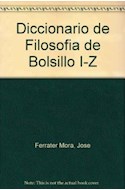 Papel DICCIONARIO DE FILOSOFIA DE BOLSILLO 2 I-Z (ALIANZA BOLSILLO AB47)