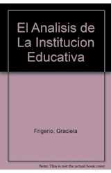 Papel ANALISIS DE LA INSTITUCION EDUCATIVA HILOS PARA TEJER PROYECTOS (AULA XXI)