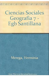 Papel CIENCIAS SOCIALES 7 SANTILLANA GEOGRAFIA EGB
