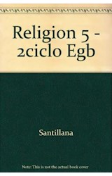Papel RELIGION 5 SANTILLANA EGB (SERIE 2000)