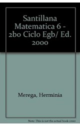 Papel MATEMATICA 6 SANTILLANA EGB (2000)