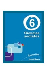Papel CIENCIAS SOCIALES 6 SANTILLANA RECORRIDOS NACION [NOVEDAD 2011]