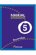 Papel MANUAL SANTILLANA 5 RECORRIDOS BONAERENSE (NOVEDAD 2012)