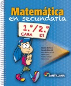Papel MATEMATICA EN SECUNDARIA 1/2 SANTILLANA (1 CABA/2 ES) ( NOVEDAD 2012)