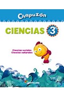 Papel CIENCIAS 3 SANTILLANA (CHAPUZON) CIENCIAS SOCIALES / CI ENCIAS NATURALES (NOVEDAD 2012)