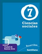 Papel CIENCIAS SOCIALES 7 SANTILLANA RECORRIDOS CIUDAD DE BUENOS AIRES (NOVEDAD 2012)