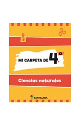 Papel MI CARPETA DE 4 CIENCIAS NATURALES SANTILLANA (NOVEDAD 2012)