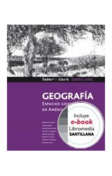 Papel GEOGRAFIA ESPACIOS GEOGRAFICOS EN AMERICA Y EN EL MUNDO (SABERES CLAVE) (SANTILLANA)