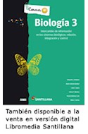 Papel BIOLOGIA 3 SANTILLANA CONOCER + (ES 3 AÑO) (NOVEDAD 2013)