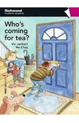 Papel WHO'S COMING FOR TEA (RICHMOND PRIMARY READERS LEVEL 3 PRE-MOVERS)